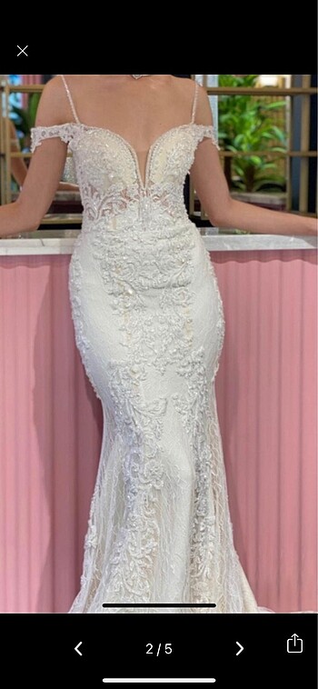 Aysira balık gelinlik - Görsel 4