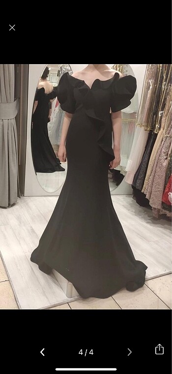 Siyah abiye - Görsel 2