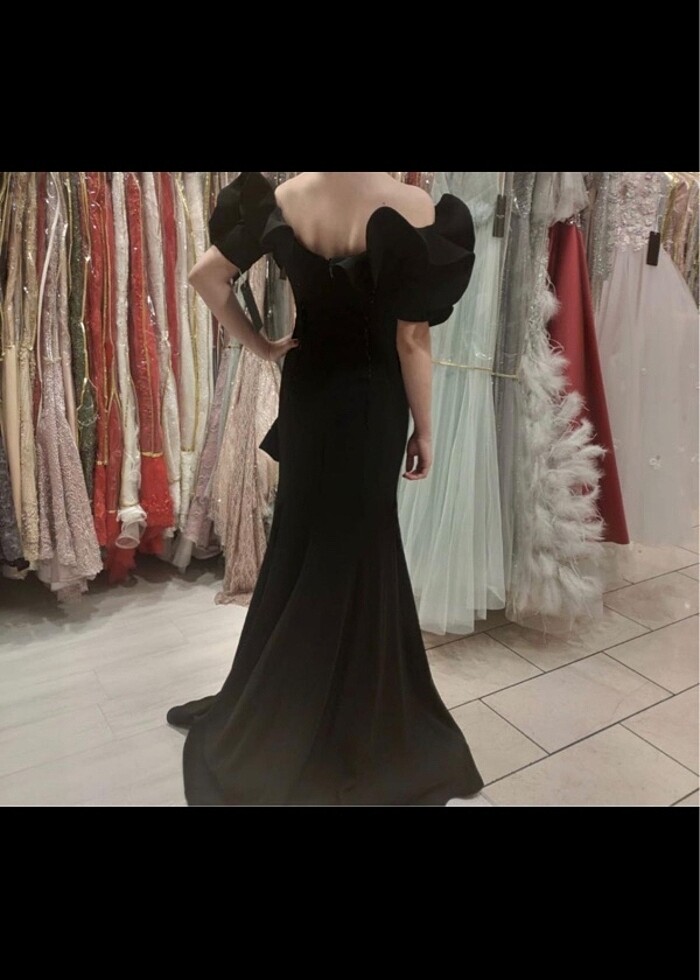 Siyah abiye - Görsel 5