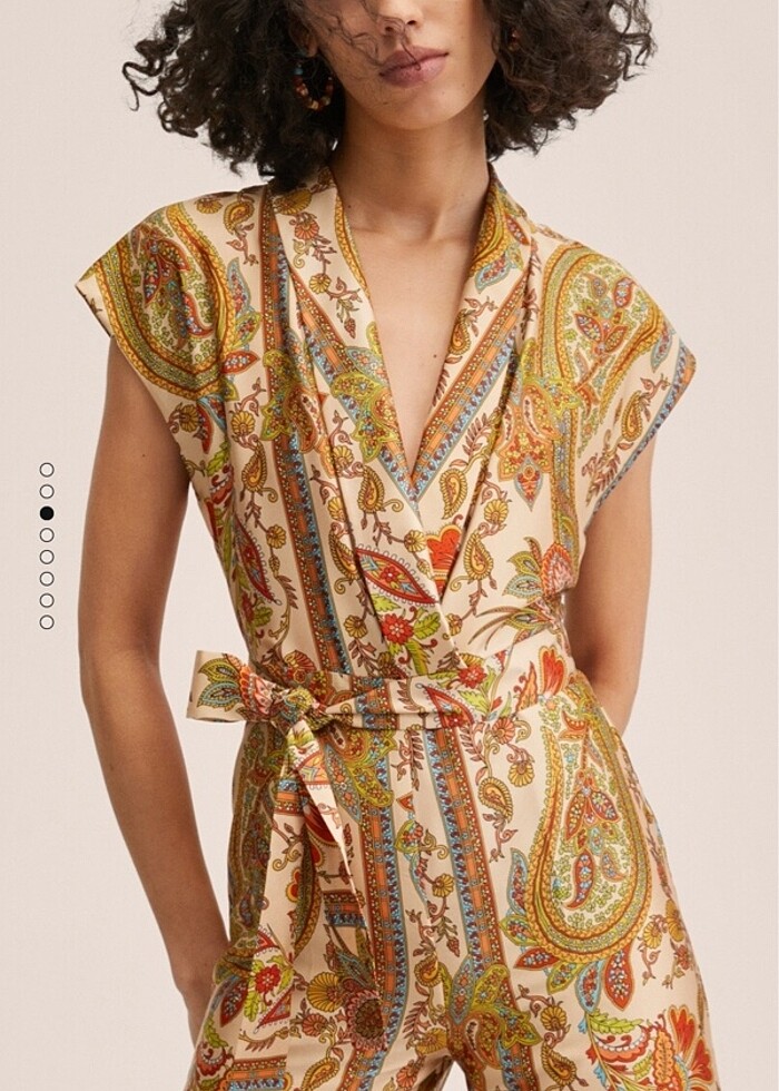 Paisley desenli tulum - Görsel 4