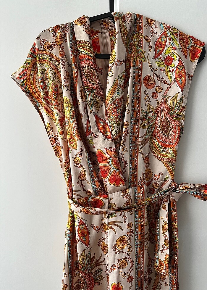 Paisley desenli tulum - Görsel 5