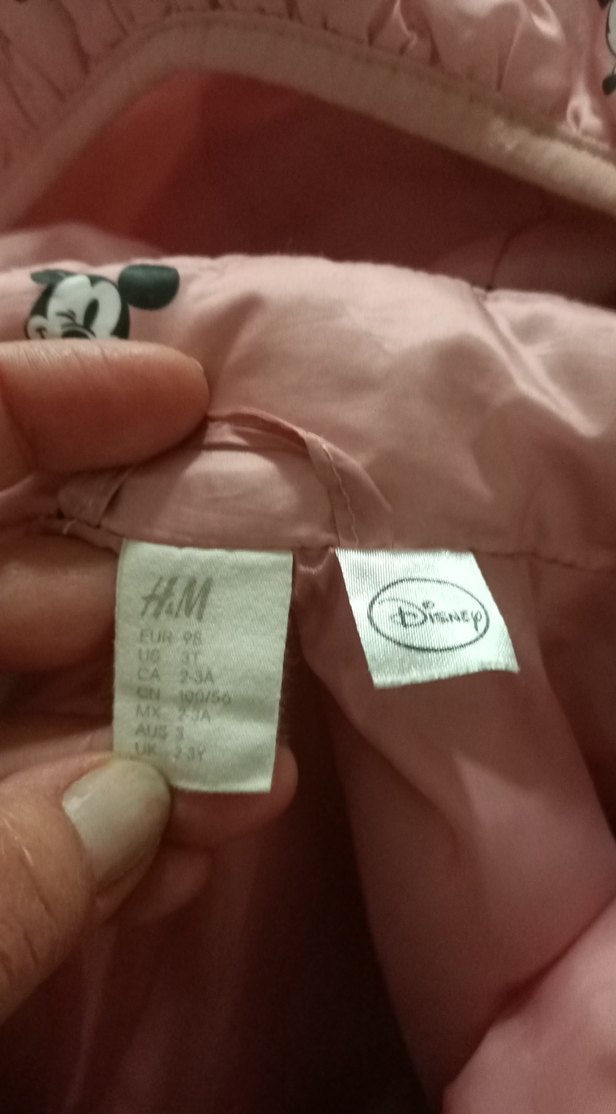 Kızlar için Pembe Kapüşonlu Fermuarlı Yelek - Görsel 3