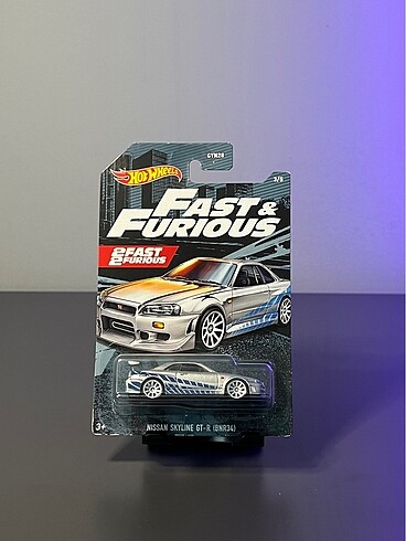 HotWheels Nissan Skyline GT-R R34