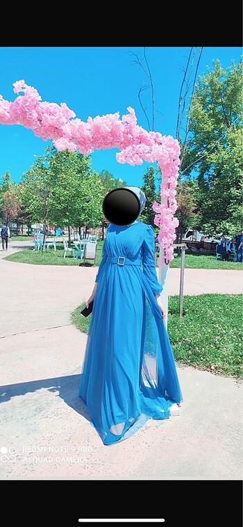 Tesettür abiye elbise