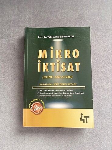 Mikro iktisat