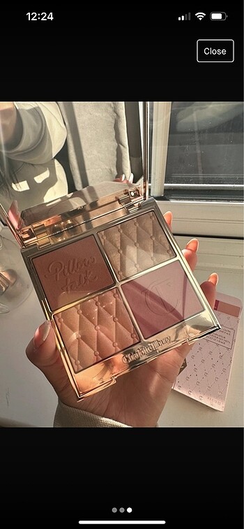 Diğer Charlotte Tilbury beautifying Face palet (fair!)