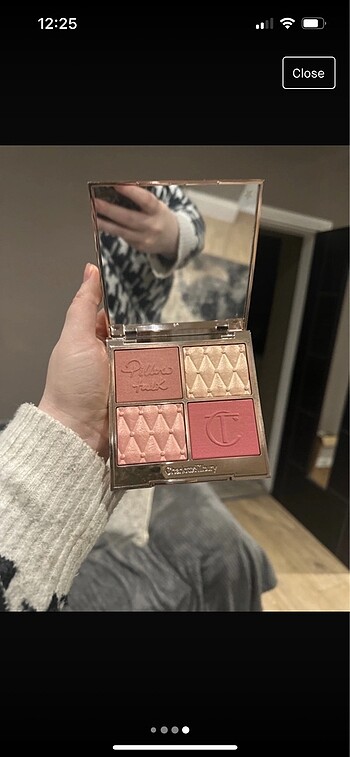Beden Renk Charlotte Tilbury beautifying Face palet (fair!)