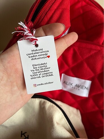Kiko Kiko / alix Avien Makyaj Çantası