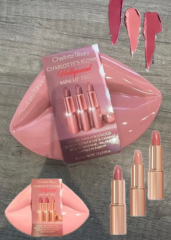 Charlotte Tilbury Hollywood Mini Lip Trio Set