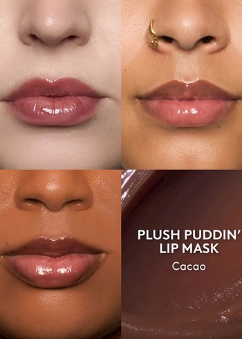 Fenty Skin Plush Puddin Lip Mask Cacao - Görsel 2