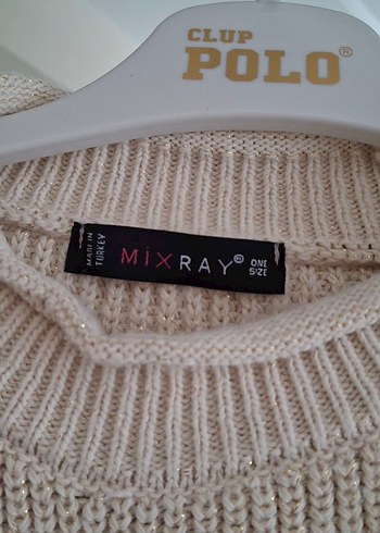 Bej Kadın Triko Bisiklet Yaka Kazak - Görsel 3