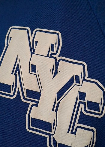 Mavi Uzun Kollu Kadın Spor Ceket - Görsel 3