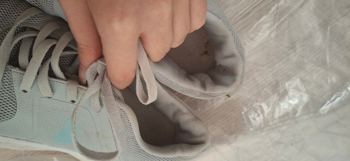 Gri Bağcıklı Kadın Spor Ayakkabısı - Görsel 3