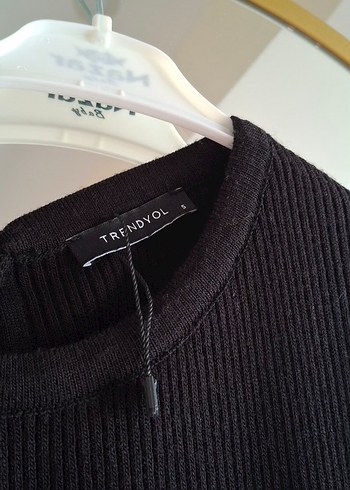 Kadın Siyah Uzun Kollu Uzun Elbise - Görsel 3