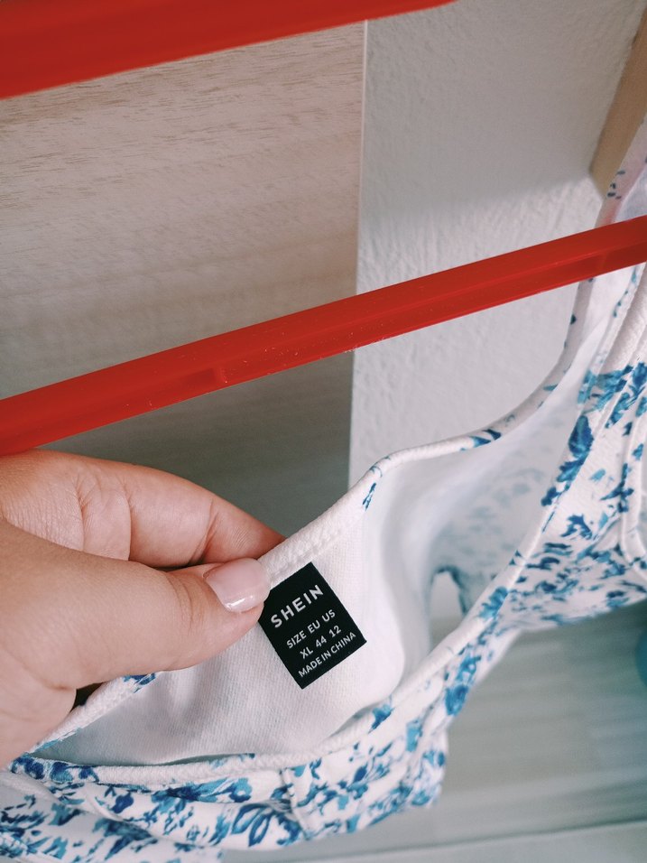 Mavi Desenli Hemşire Korsesi Midi Boy SHIEn - Görsel 4