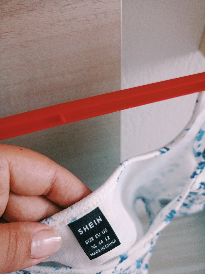 Mavi Desenli Hemşire Korsesi Midi Boy SHIEn - Görsel 3