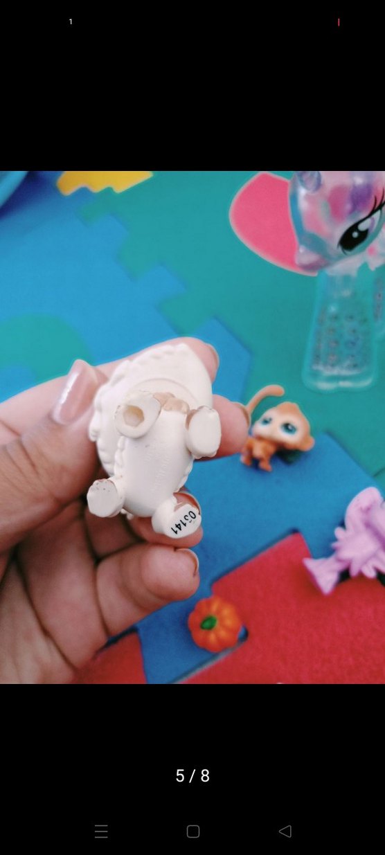 Pastel Renkli Mini Oyuncak Figür Seti - Görsel 5