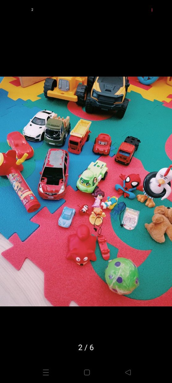 Renkli Oyuncak Arabalar Seti - Görsel 2