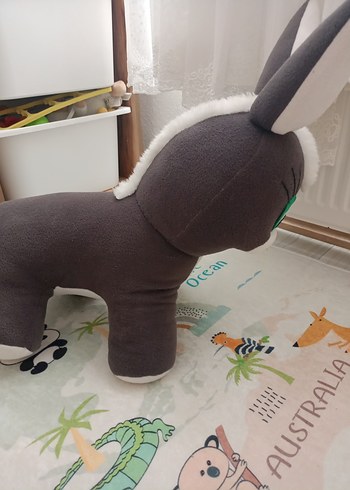 Beden Gri ve kahverengi peluş oyuncak