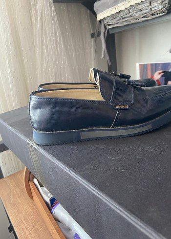 Mavi Erkek Çocuk Tokalı Klasik Loafer - Görsel 4
