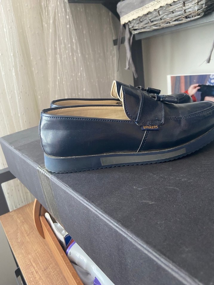 Mavi Erkek Çocuk Tokalı Klasik Loafer - Görsel 4