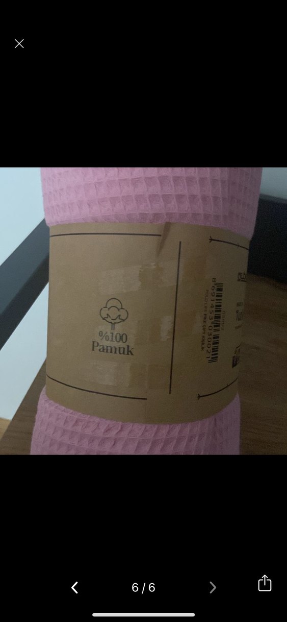 Pembe Bohem Örgü Pamuklu pike - Görsel 4