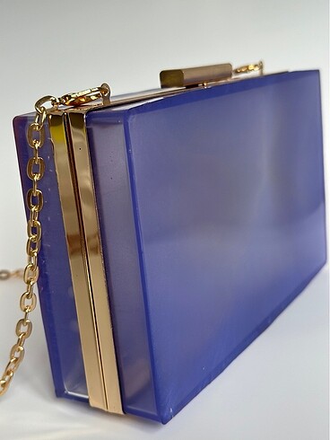 Beden Epoksi Clutch Çanta