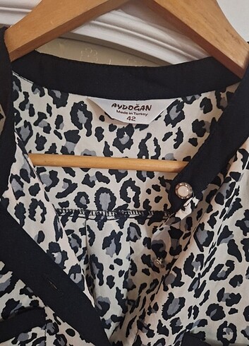 Diğer Xl beden leopar gömlek 