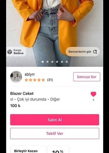 Diğer Geniş gömlek