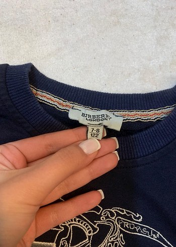 Erkek Çocuk Mavi Baskılı Sweatshirt - Görsel 3