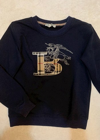 Erkek Çocuk Mavi Baskılı Sweatshirt - Görsel 5