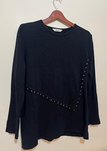 Siyah Uzun Kollu bluz - Görsel 2