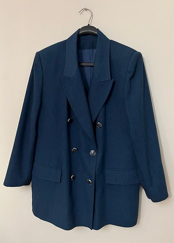 Lacivert Blazer Ceket - Görsel 2