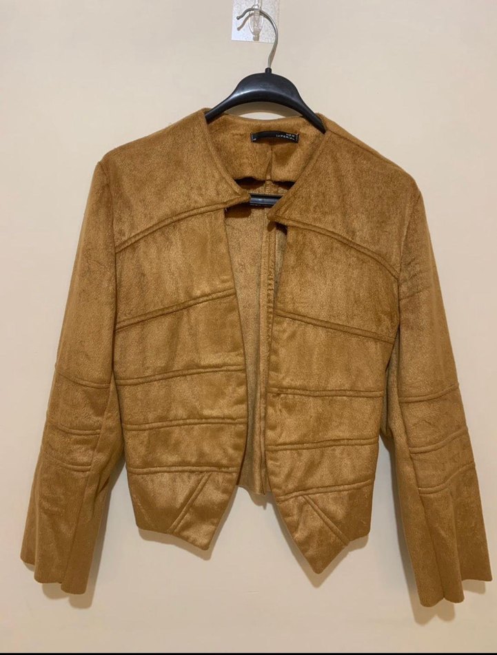 Bej Blazer Ceket - Görsel 2