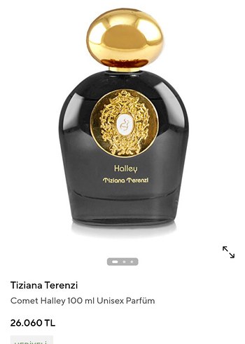 Tiziana Terenzi Halley 100 ml Unisex Parfüm