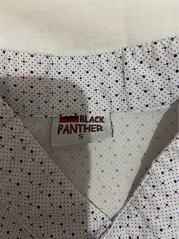s Beden beyaz Renk Black Panther Erkek Gömlek