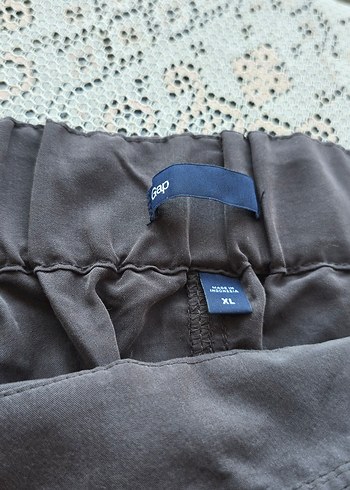 Gri Kemerli Midi buyuk beden etek - Görsel 4