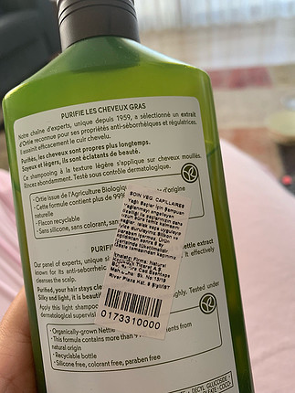 universal Beden beyaz Renk Yves rocher şampuan
