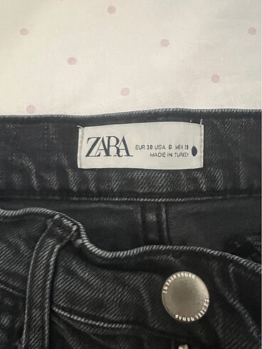 m Beden siyah Renk Zara siyah kot pantolon