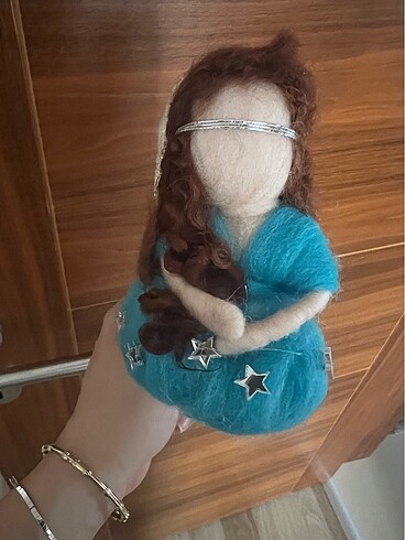 Beden mavi Renk Lohusa anne tacı