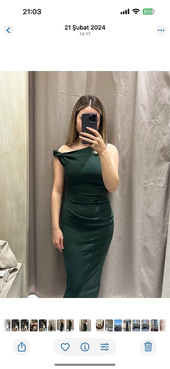 Zara Zara Midi Boy Elbise