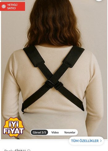 Molmini Comfort Siyah Bebek Taşıyıcı - Görsel 2