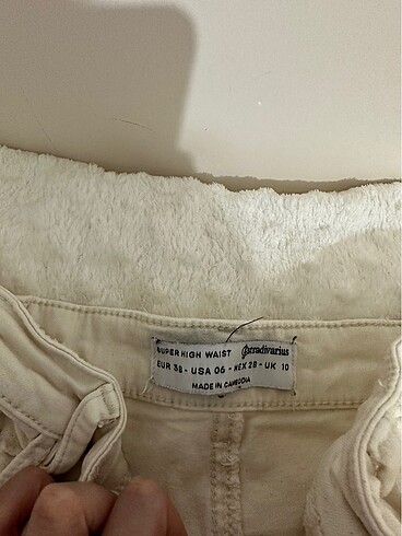 Stradivarius Stradivarius ekru jean