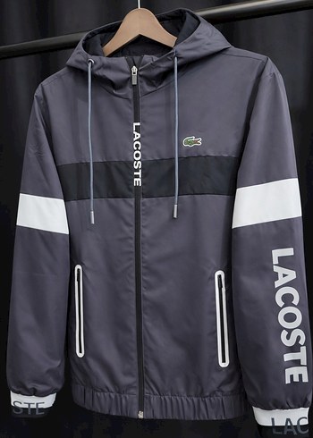 Lacoste Antrasit Erkek Kapüşonlu Eşofman - Görsel 2