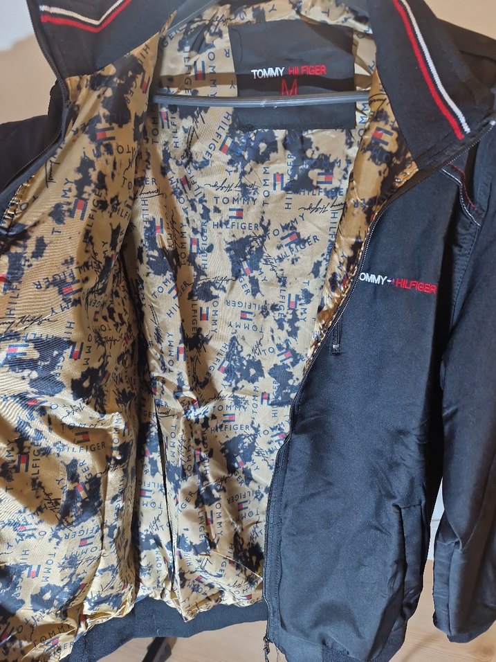 Tommy Hilfiger Siyah Fermuarlı Erkek Mont - Görsel 3