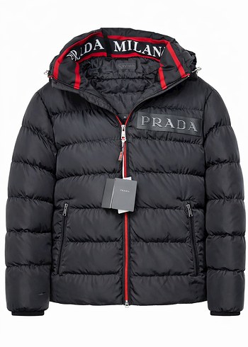 Siyah Fermuarlı Kısa Kesim Erkek Mont - Görsel 2