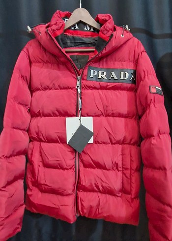 Kırmızı Fermuarlı Erkek Mont - Görsel 2