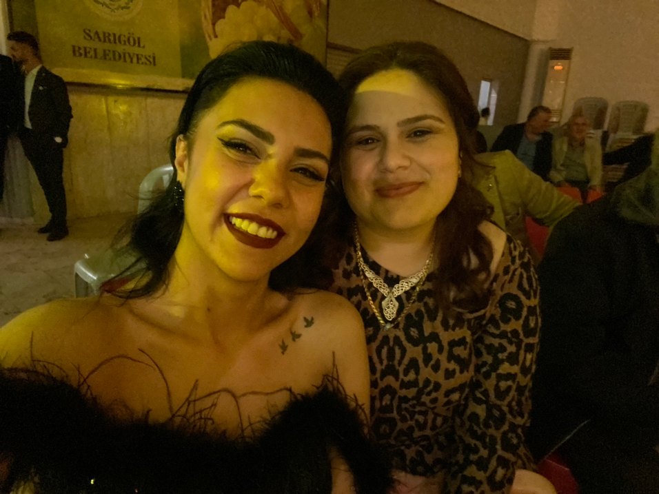 Siyah Yılan Desenli Straplez Uzun Abiye - Görsel 2