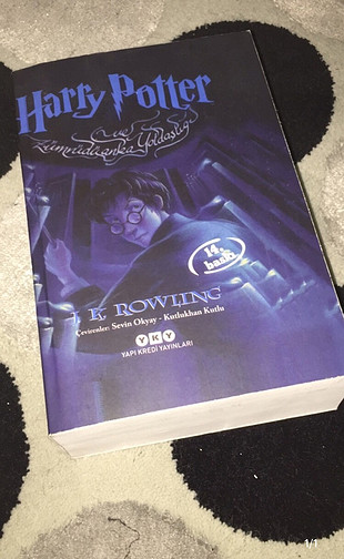 Harry Potter Zümrüdüanka yoldaşlığı eski kapak 