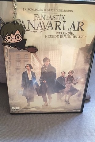 Fantastik canavarlar DVD set harry potter anahtarlık hediyeli